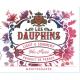 Les Dauphins - Grenache-Syrah Rose label