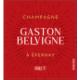Gaston Belvigne Brut - Epernay label