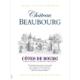Chateau Beaubourg Cotes de Bourg label