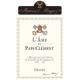 l'Ame de Pape Clement Rouge label