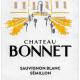 Chateau Bonnet - Blanc label