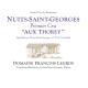 Domaine Francois Legros - 	Nuits St Georges 1er Aux Thorey label