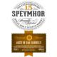 Speymhor - 15 Year Old Single Malt Scotch Whisky label