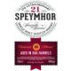 Speymhor - 21 Year Old Single Malt Scotch Whisky label