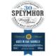 Speymhor - 30 Year Old Single Malt Scotch Whisky label