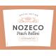 Nozeco Peach Bellini label