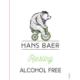 Hans Baer - Riesling label