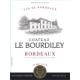 Chateau Le Bourdiley label