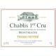 Thierry Mothe - Chablis 1er Cru - Montmains label
