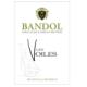 Les Voiles - Bandol Rose label