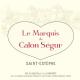 Le Marquis de Calon Segur label