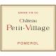Chateau Petit Village label