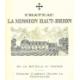 Chateau La Mission Haut-Brion label