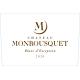 Chateau Monbousquet Blanc label