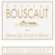 Chateau Bouscaut Rouge label