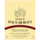 Chateau Haut-Bergey label