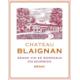 Chateau Blaignan label