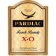 Pardiac - XO French Brandy label