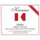 Keenan - Merlot Reserve - Maibox Vineyard label