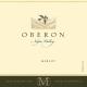 Oberon - Merlot label