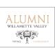 Alumni - Chardonnay label