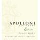 Apolloni Vineyard - Pinot Gris label