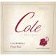 Cole Cellars - Pinot Noir label