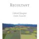 Recoltant - Cabernet Sauvignon label