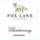 Fox Lane - Chardonnay label