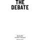 The Debate 	Cabernet Franc Beckstoffer To Kalon
 label