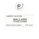 Ballard Vineyard - Cabernet Sauvignon label
