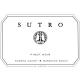 Sutro - Pinot Noir label