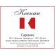 Keenan - Capstone Estate Blend label