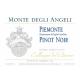 Monte Degli Angeli - Pinot Noir label