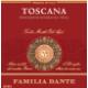 Familia Dante - Super Toscana label