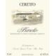 Ceretto - Barolo DOCG label