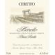 Ceretto - Barolo DOCG - Bricco Rocche label