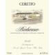 Ceretto - Barbaresco - Nebbiolo label
