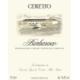 Ceretto - Barbaresco - Nebbiolo label