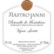 MastroJanni - Brunello di Montalcino - Vigna Loreto label