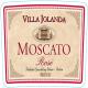 Villa Jolanda - Moscato - Rose label