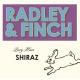 Radley & Finch - Lazy Hare - Shiraz label