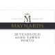 Maynard's - 20 Years Old Aged Tawny Porto label