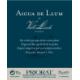 Vall Llach - Aigua De Llum (Viognien) label