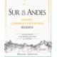 Sur de Los Andes - Malbec-Cabernet Sauvignon - Reserva label