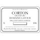 Louis Latour - Corton Grand Cru - Domaine Latour label