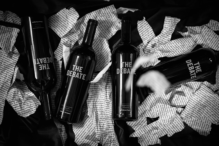 The Debate Wine Beauty Shot